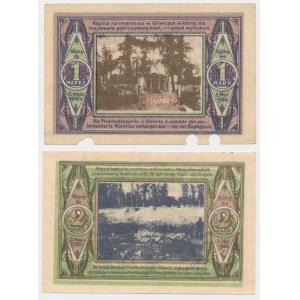 Knurów, lot 1-2 Mark 1923 (2 pcs.)