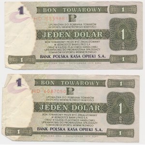 Pewex, 1 USD 1979 - HD - (2 ks).
