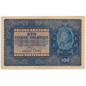 100 marks 1919 - I Series D - rare variant