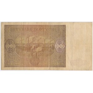 1,000 zloty 1946 - N -.