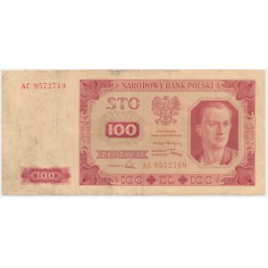 100 złotych 1948 - AC - rzadka seria