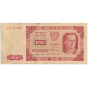 100 zlotých 1948 - AC - vzácná série