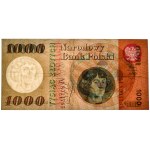 1,000 zloty 1965 - M -.