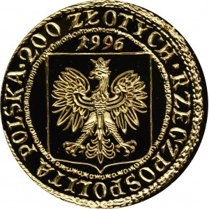 200 PLN 1996 Tisícročné výročie mesta Gdansk