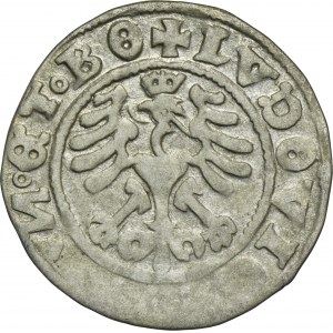 Silesia, City of Schweidnitz, Louis II of Hungary, 1/2 Groschen 1526