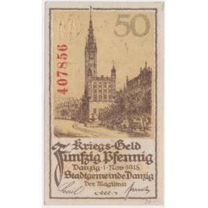 Gdansk, 50 fenig 1918