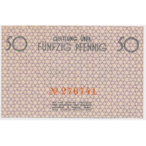 50 fenigów 1940 - numerator pomarańczowy - RZADKI