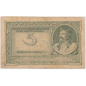 5 známek 1919 - M -