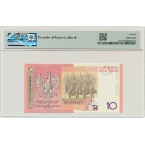 10 Gold 2008 - 90th Anniversary of Independence - PMG 70 EPQ ★.