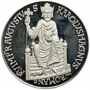 Deutschland, Medaille mit Karl dem Großen
