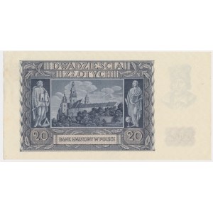 20 złotych 1940 - B -