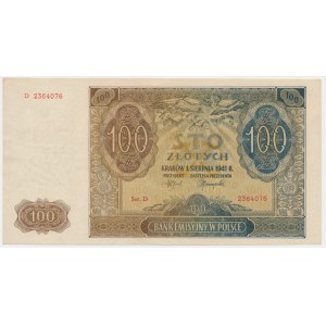 100 zloty 1941 - D -