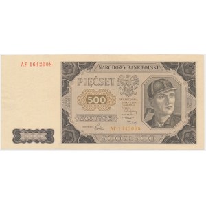 500 złotych 1948 - AF -