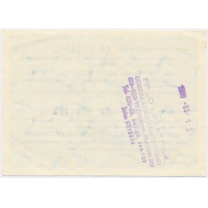NBP voucher for 200 zlotys to exchange for crowns in Czechoslovakia