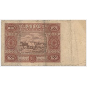 100 zlotých 1947 - G -