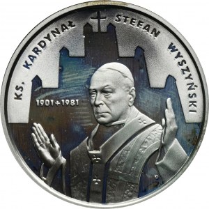 10 złotych 2001 ks. kardynał Stefan Wyszyński