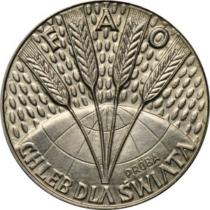 PRÓBA, 10 złotych 1971 FAO - Chleb dla świata