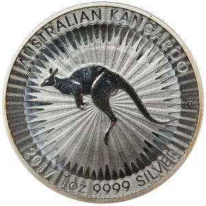 Australia, Elżbieta II, 1 Dolar 2017 - Kangur