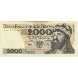 2.000 złotych 1979 - AA -