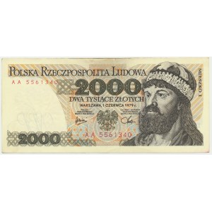 2 000 zl 1979 - AA -