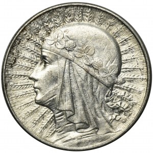 Głowa Kobiety, 5 złotych Warszawa 1934