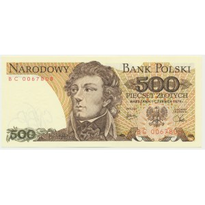 500 Zloty 1979 - BC -