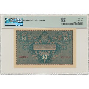 10 marks 1919 - II Series O - PMG 64 EPQ - rare single letter series