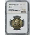 20 gold 1983 Nowotko - NGC MS63