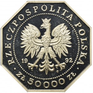 50.000 złotych 1992 200 lat orderu Virtuti Militari