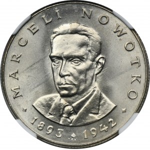 20 złotych 1983 Nowotko - NGC MS65