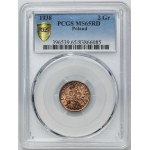 2 grosze 1938 - PCGS MS65 RD