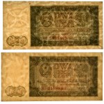 2 gold 1948 - CN and BT - (2 pieces).