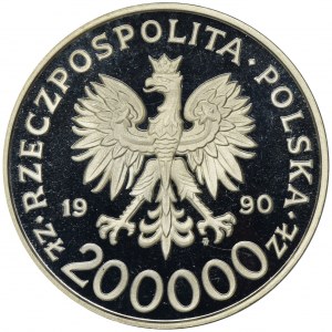 200.000 złotych 1990 gen. Tadeusz Komorowski Bór