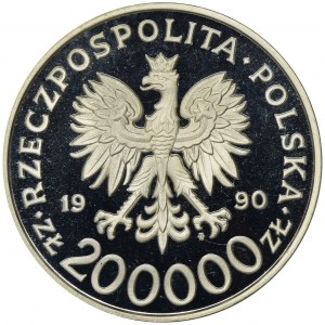 200,000 zloty 1990 Gen. Tadeusz Komorowski Bor