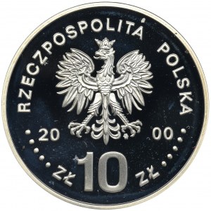 10 zloty 2000 20th anniversary of NSZZ Solidarity.