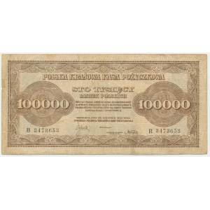 100.000 marek 1923 - B -