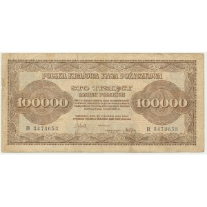 100.000 Mark 1923 - B -