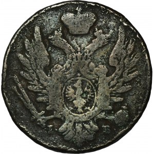 Polské království, 1 polský groš z dolu KRAIOWEY Varšava 1825 IB