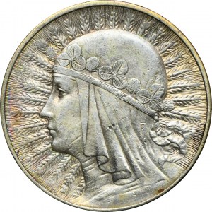 Kopf einer Frau, 10 Gold London 1932