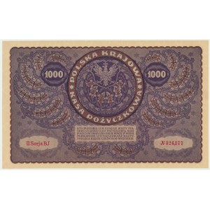 1 000 marek 1919 - II Serja BJ -