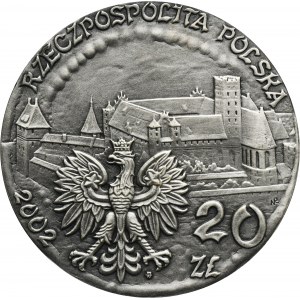 20 złotych 2002 Zamek w Malborku