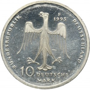 Deutschland, 10 Mark Stuttgart 1995 F