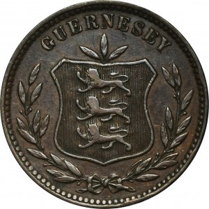 Spojené kráľovstvo, Guernsey, Victoria, 8 Doubles Birmingham 1893 H
