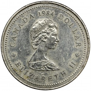 Kanada, Elizabeth II, 1 dolár 1984