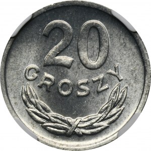 20 pennies 1976 - NGC MS64