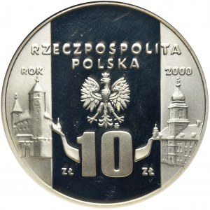 10 złotych 2000 Muzeum Polskie w Rapperswilu - GCN PR70