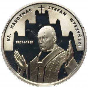 10 złotych 2001 ks. kardynał Stefan Wyszyński