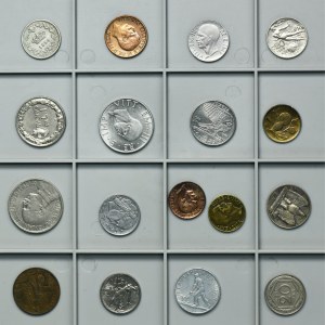 Sada, Itálie, Království a republika, Viktor Emanuel III, Smíšené mince (17 kusů).