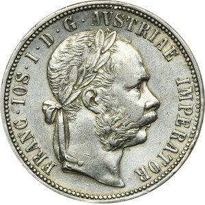 Austria, Franz Joseph I, 1 Floren Wien 1884 A