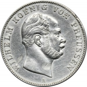 Germany, Kingdom of Prussia, Wilhelm I, Thaler Berlin 1863 A